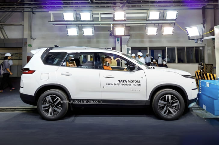 Tata crash test facility